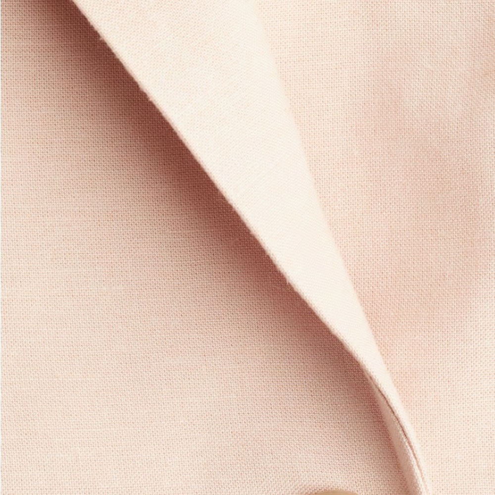H&M Pink Blazer with Notched Lapels and Tailored Silhouette - Picture 3 of 10